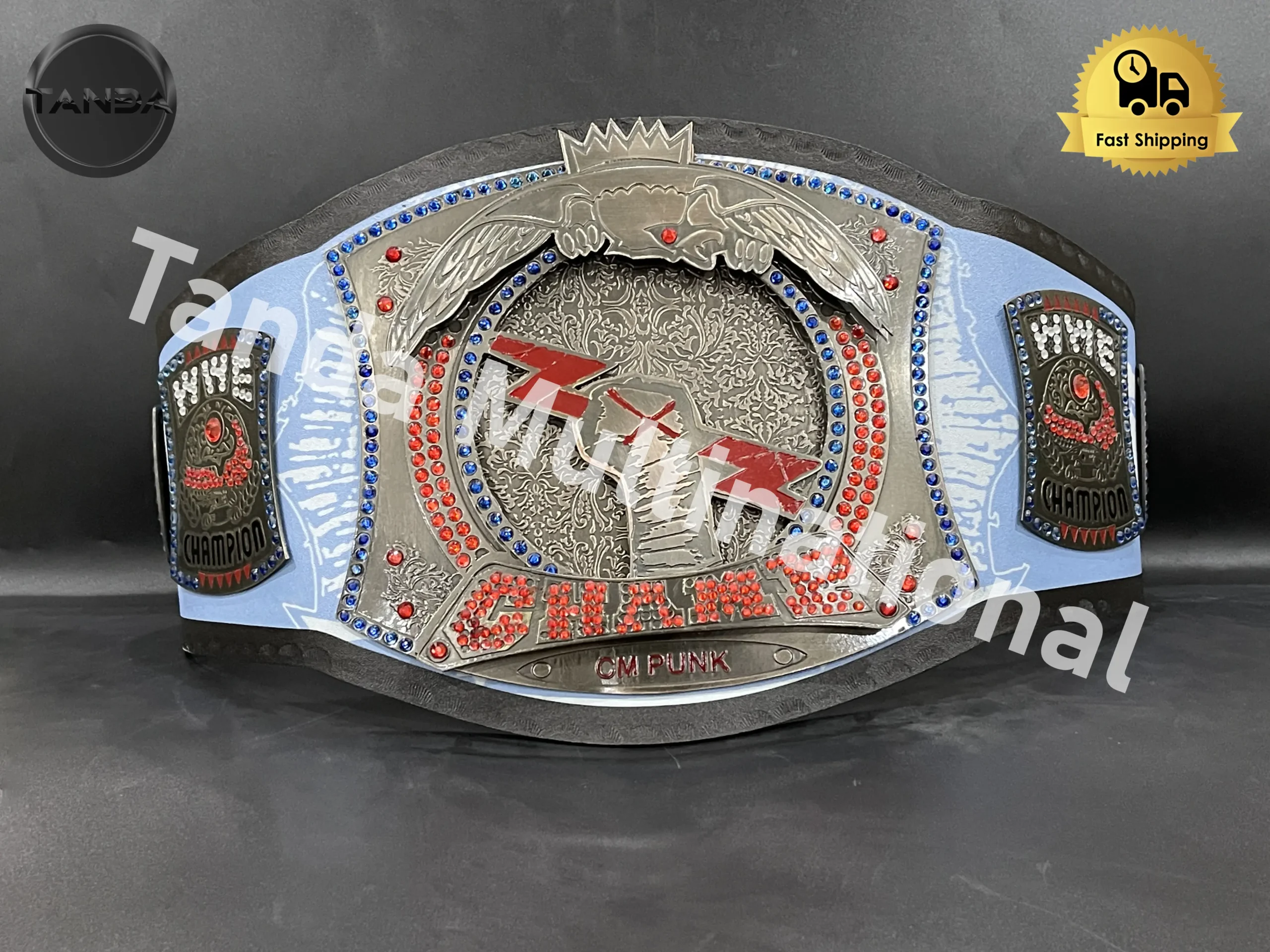 CM Punk 434 Days Spinner Signature Series WWE Championship Belt