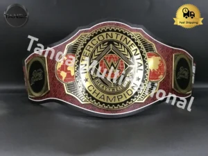 Gunther 666 Days Intercontinental WWE Championship Belt Wrestling Title 2mm Brass