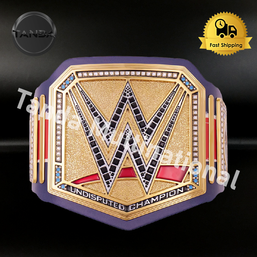 Clash in Paris 2025 WWE Championship Belt Wrestling Title 6mm Diecast