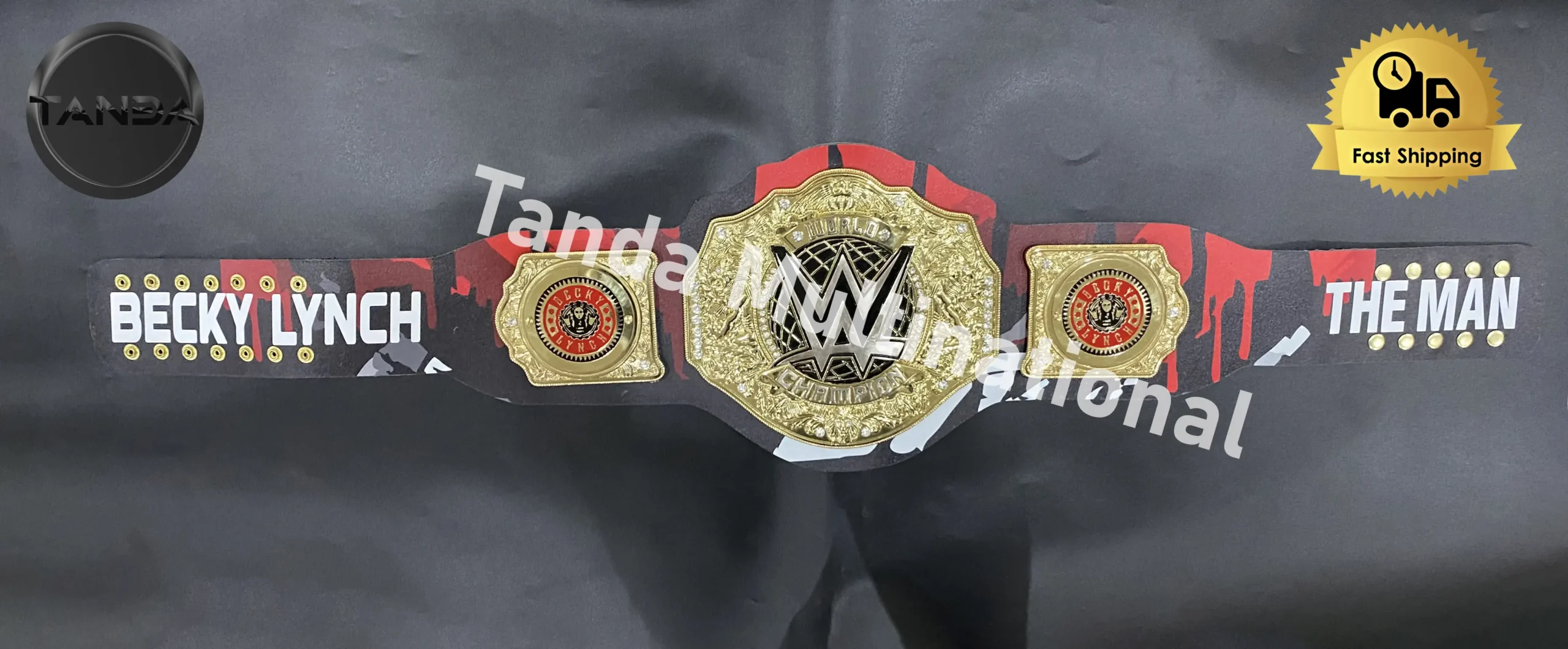 Custom Becky Lynch Women’s World Heavyweight WWE Championship Belt