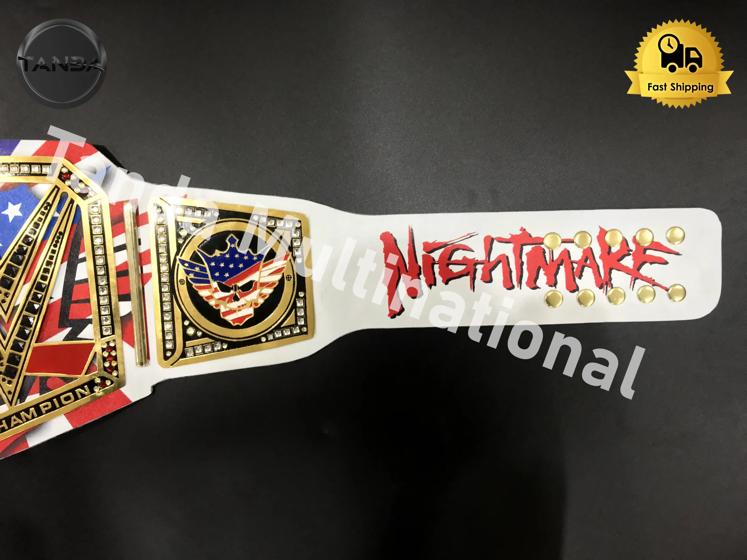 Custom Cody Rhodes American Nightmare Universal WWE Championship Belt Wrestling Title