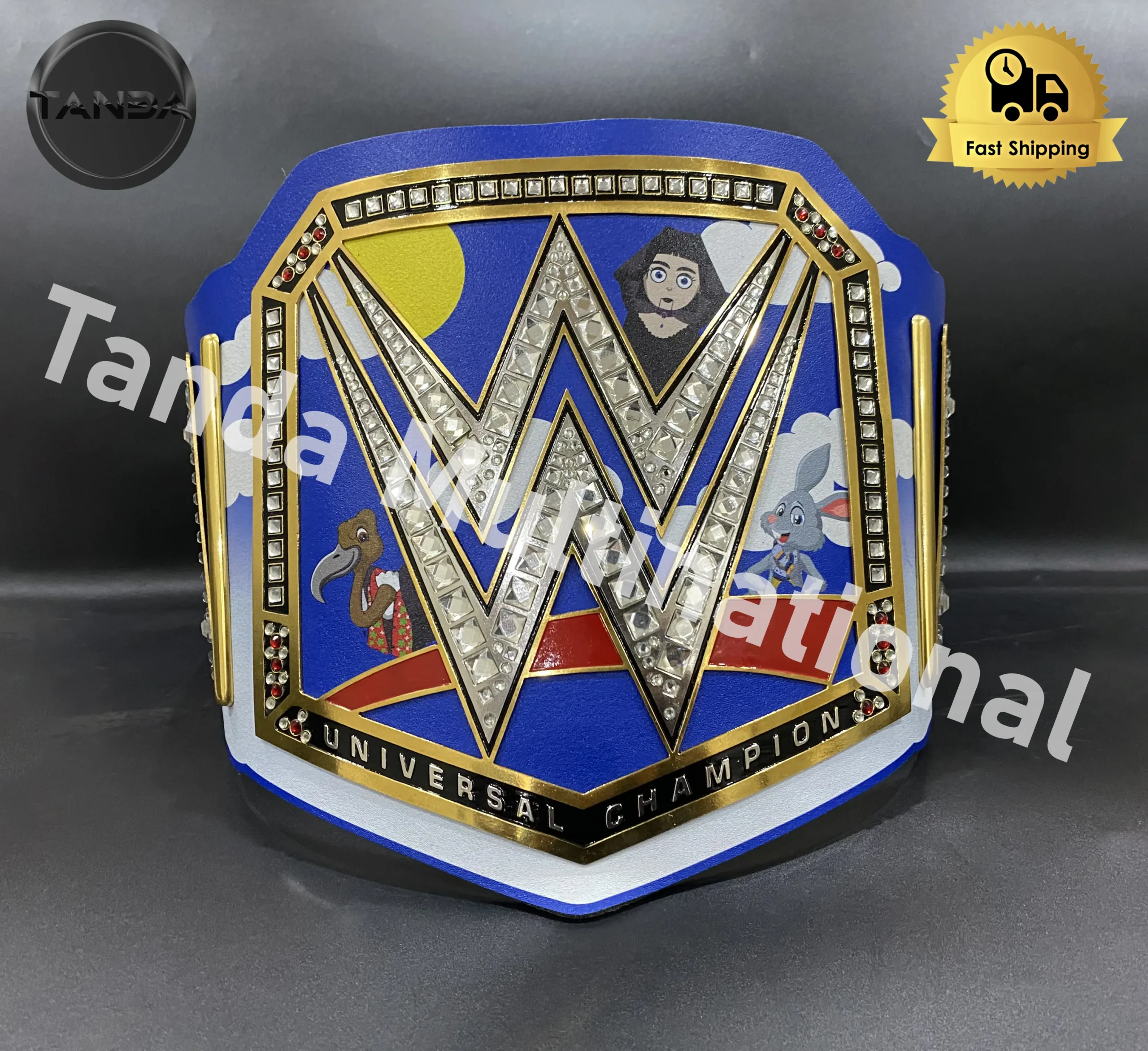 Custom Bray Wyatt Universal WWE Championship Belt Wrestling Title 2mm Brass