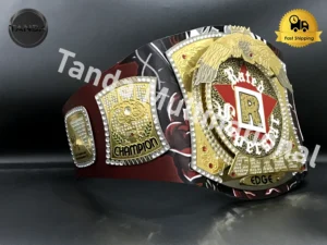 Custom Edge Rated R Spinner WWE Championship Belt Wrestling Title