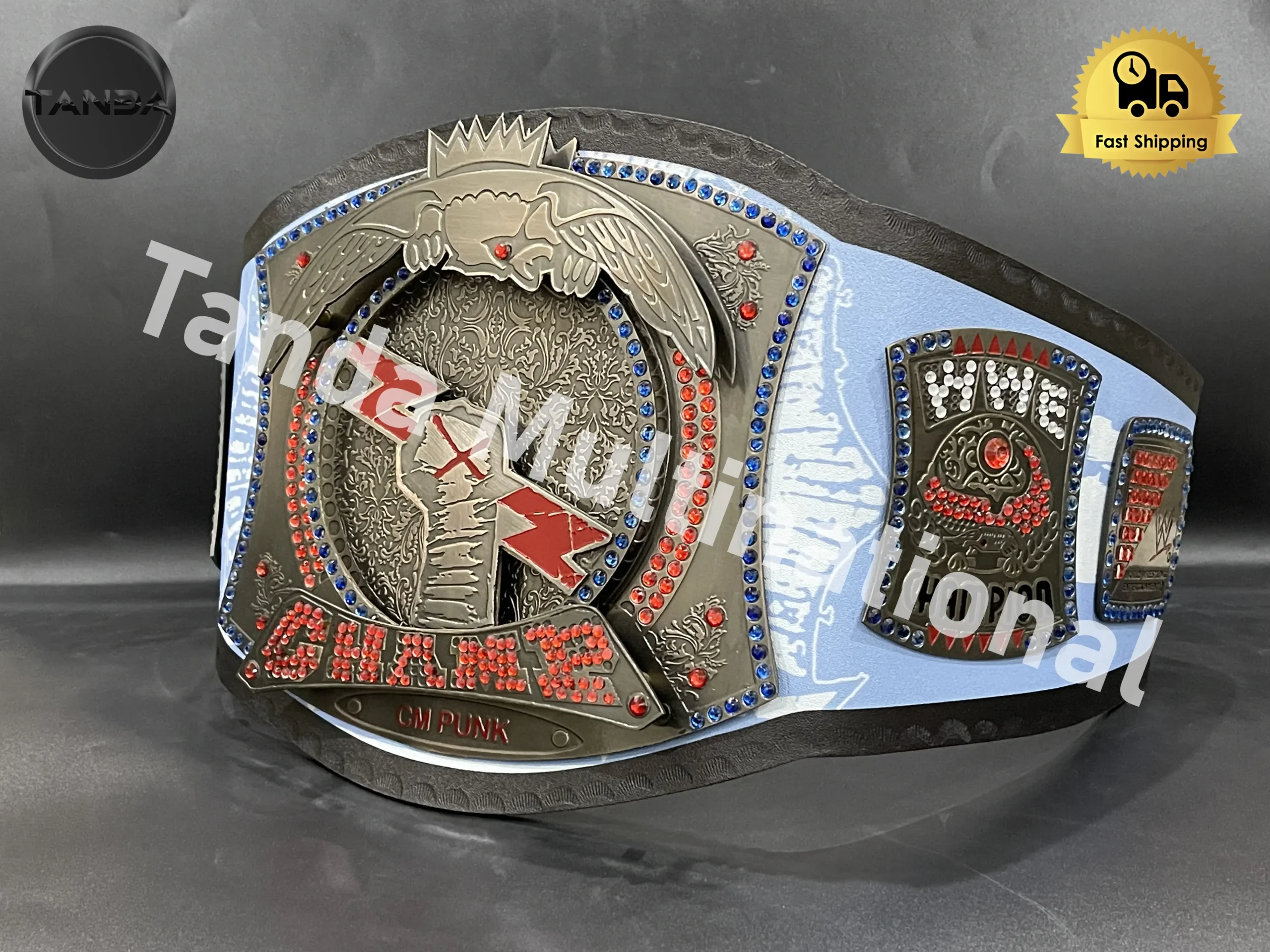 CM Punk 434 Days Spinner Signature Series WWE Championship Belt