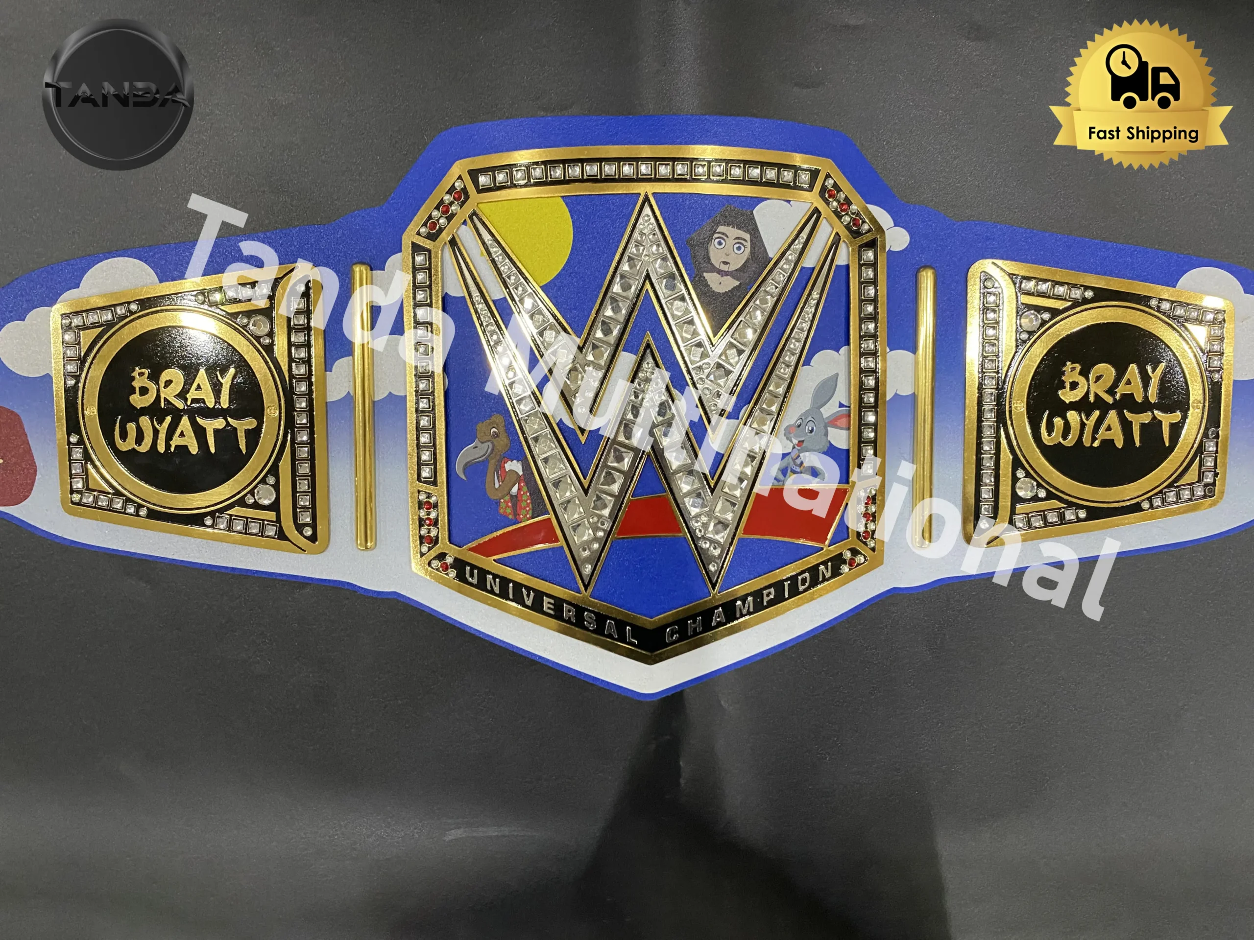 Custom Bray Wyatt Universal WWE Championship Belt Wrestling Title 2mm Brass