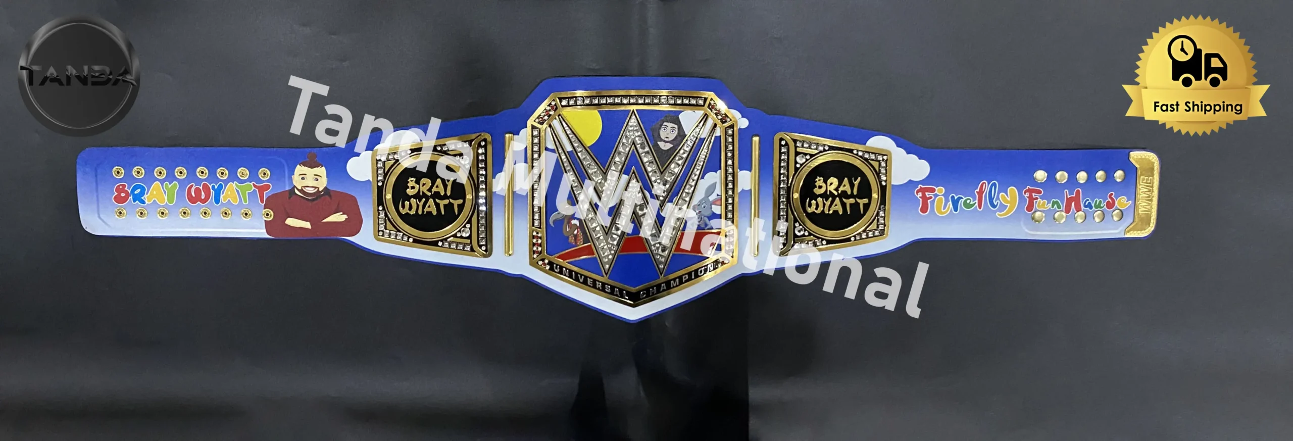 Custom Bray Wyatt Universal WWE Championship Belt Wrestling Title 2mm Brass
