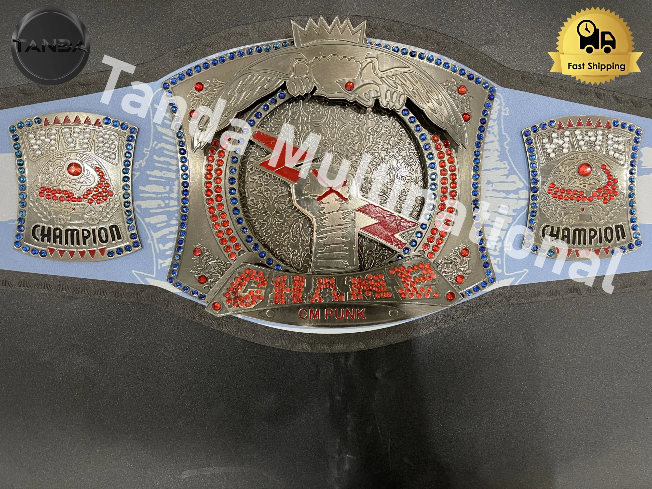 CM Punk 434 Days Spinner Signature Series WWE Championship Belt