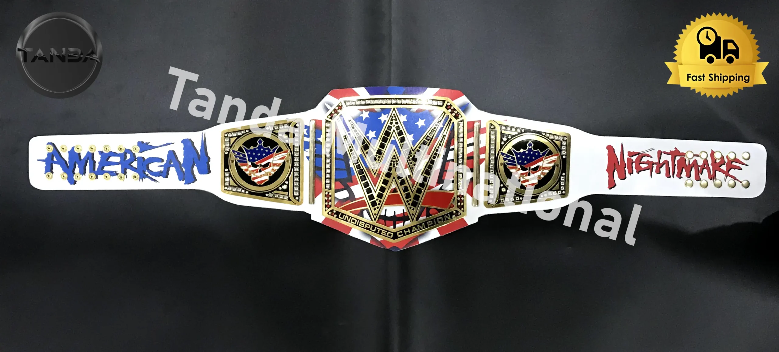 Custom Cody Rhodes American Nightmare Universal WWE Championship Belt Wrestling Title