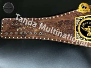 Custom Tribute To Bray Wyatt The Fiend Universal WWE Championship Belt 2mm Brass