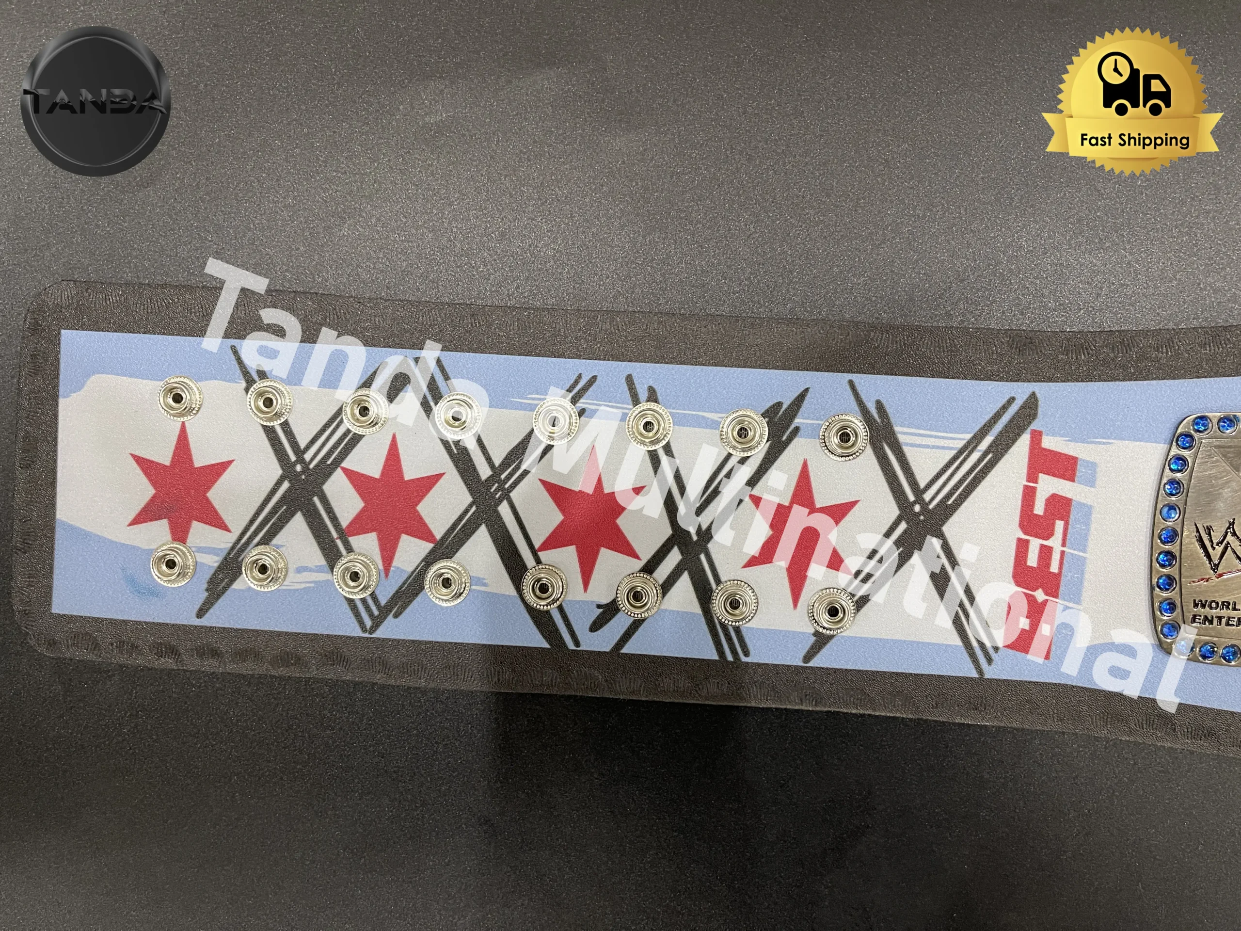 CM Punk 434 Days Spinner Signature Series WWE Championship Belt