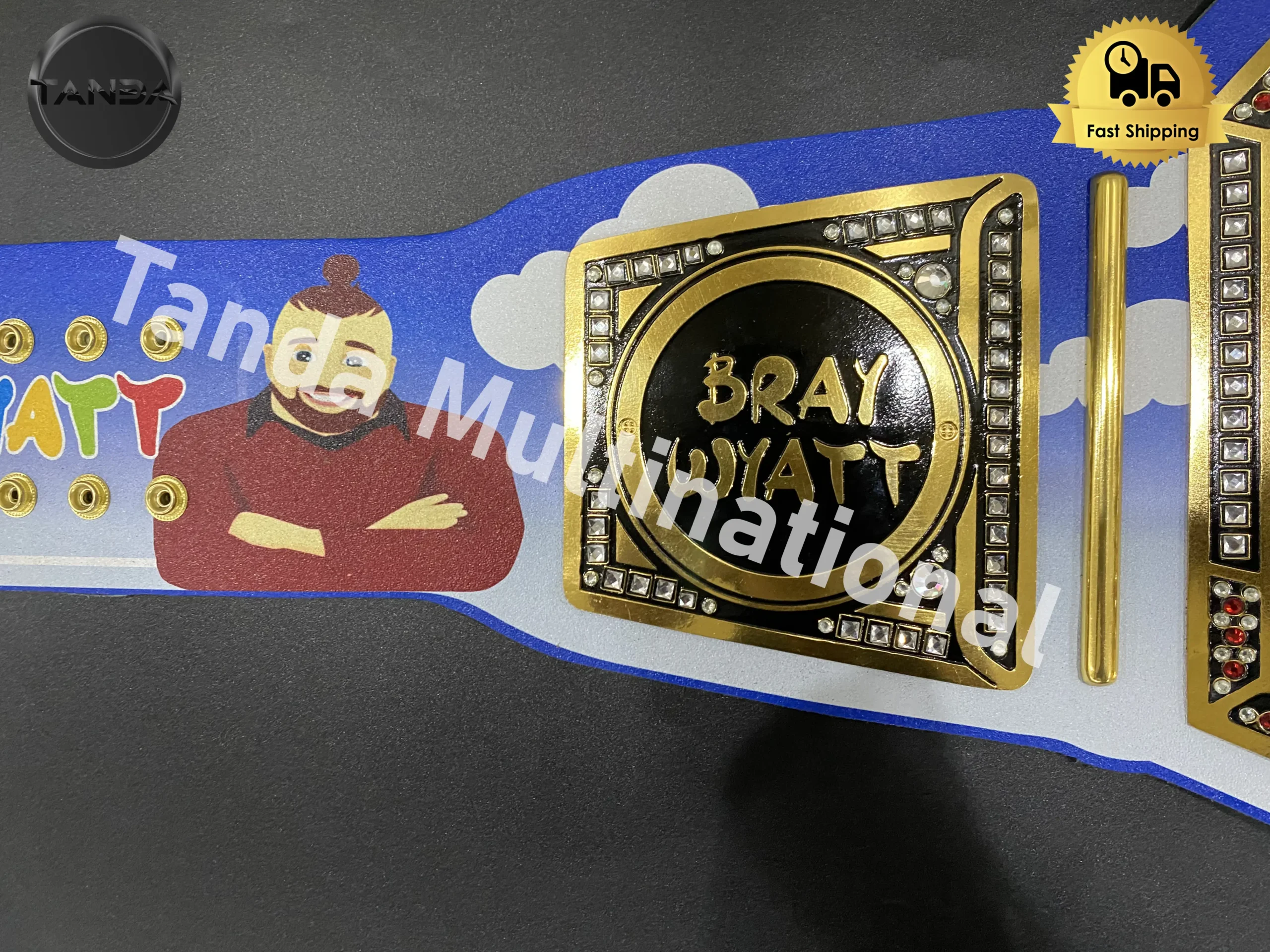 Custom Bray Wyatt Universal WWE Championship Belt Wrestling Title 2mm Brass