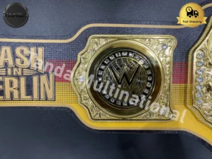 Bash in berlin wwe championship Belts Wrestling Title 6mm Diecast