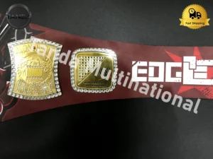 Custom Edge Rated R Spinner WWE Championship Belt Wrestling Title