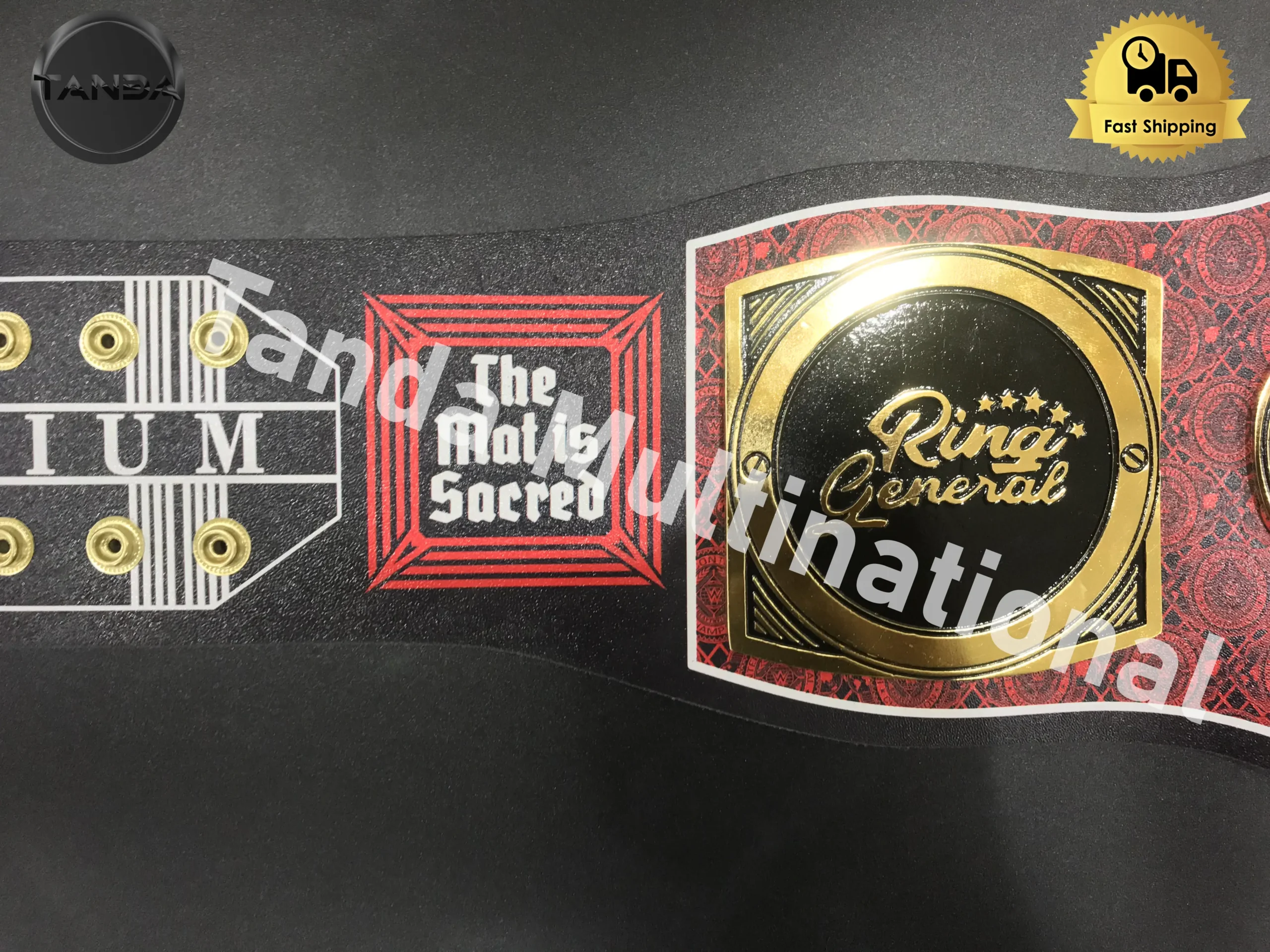 Gunther 666 Days Intercontinental WWE Championship Belt Wrestling Title 2mm Brass