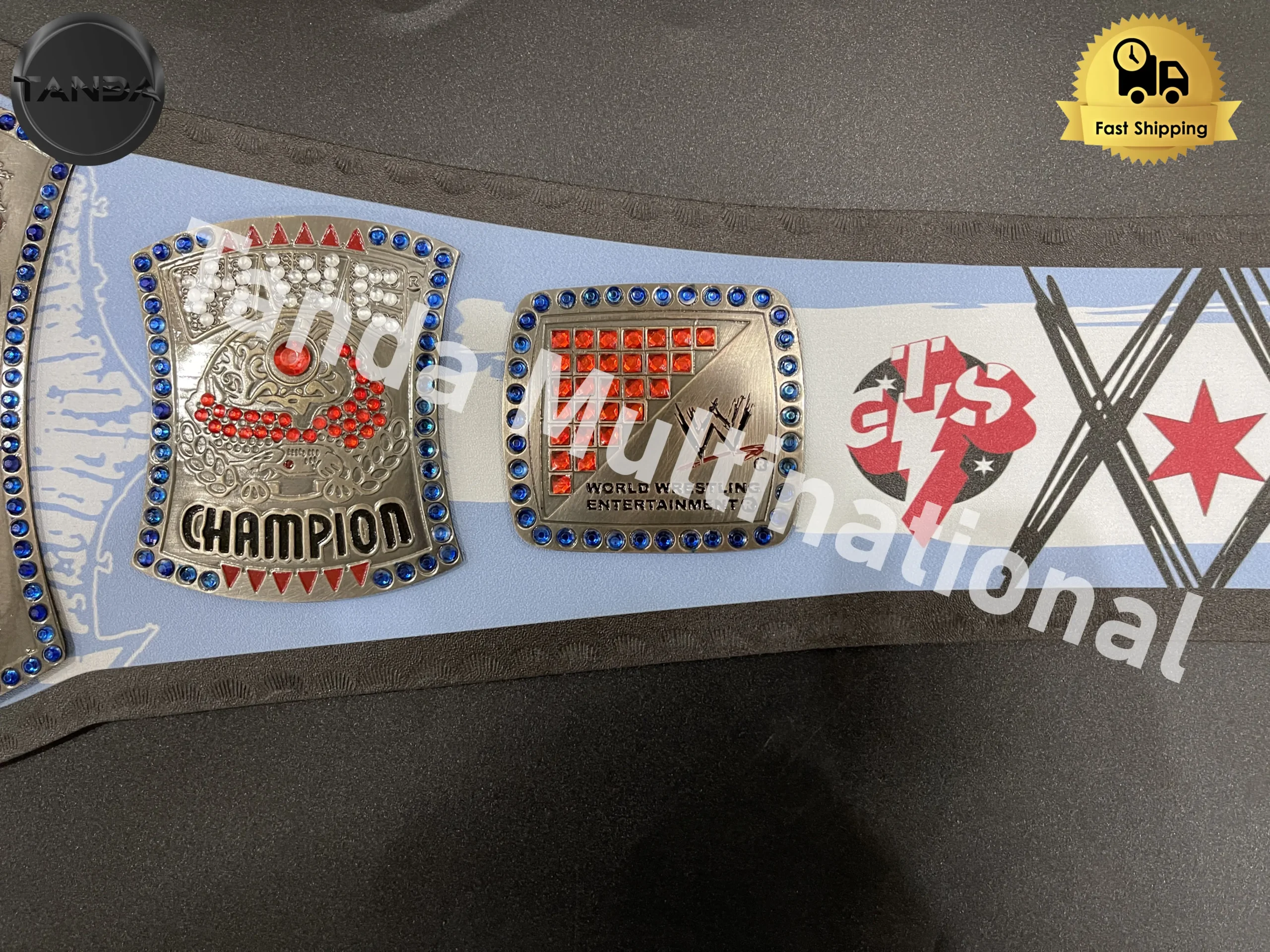 CM Punk 434 Days Spinner Signature Series WWE Championship Belt