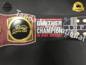 Gunther 666 Days Intercontinental WWE Championship Belt Wrestling Title 2mm Brass